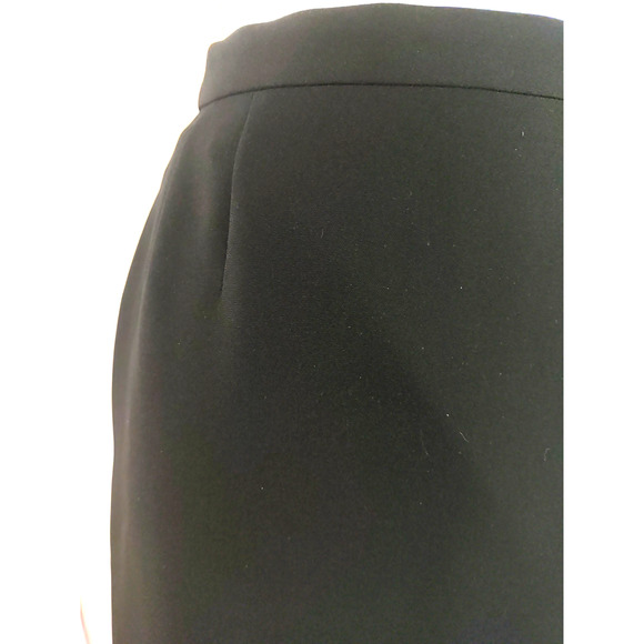 Kasper & Company Women's Skirt Size 10 Black A Line Career Business Church - Picture 4 of 6